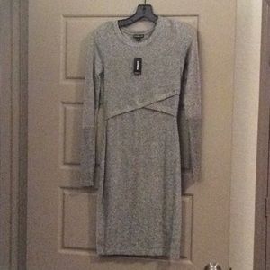 Grey Sweater Dress New With Tags